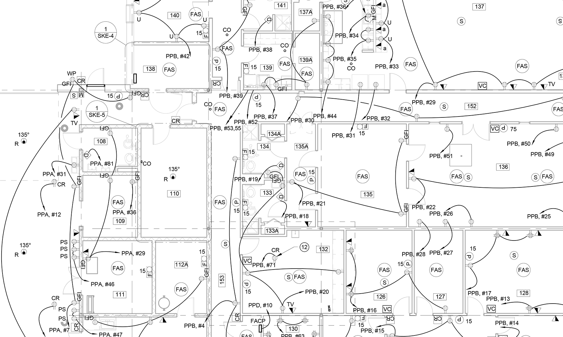 Electrical Floor Plan, detail